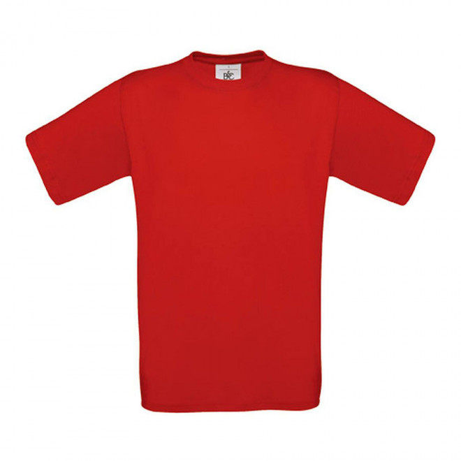 TEE-SHIRT ENFANT B&C PERSONNALISABLE 'PALTO 145G' - rouge