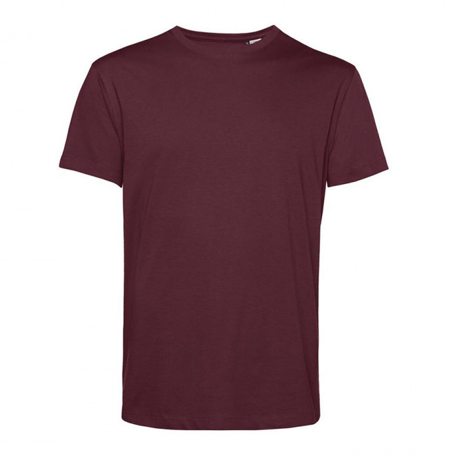 TEE-SHIRT HOMME B&C PERSONNALISABLE 'PALTO BIO 145G' - burgundy