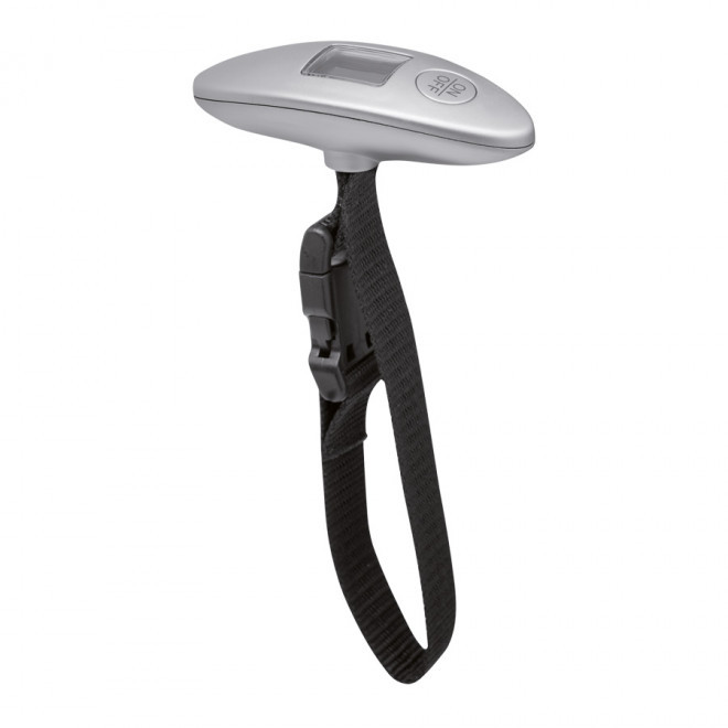 PÈSE-BAGAGES PERSONNALISÉ DIGITAL 'NOVELLA' - argenté