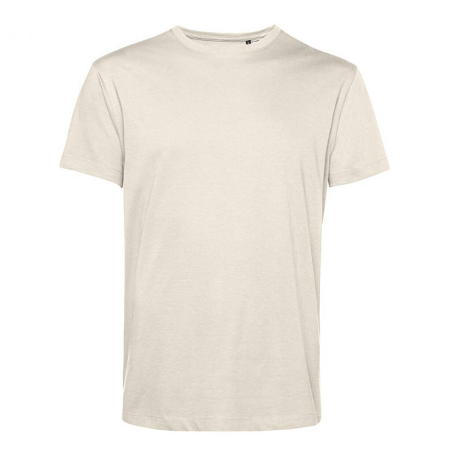 TEE-SHIRT HOMME B&C PERSONNALISABLE 'PALTO BIO 145G' - blanc cassé