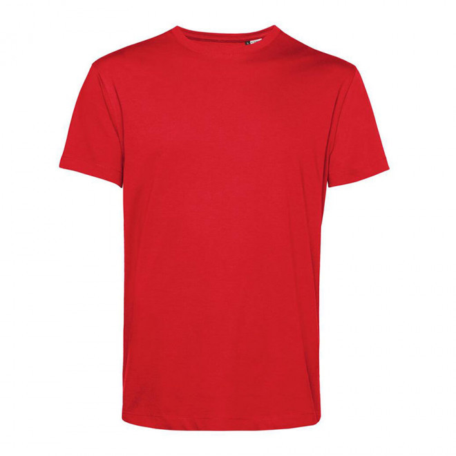 TEE-SHIRT HOMME B&C PERSONNALISABLE 'PALTO BIO 145G' - rouge