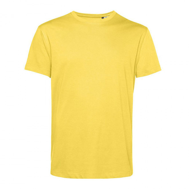 TEE-SHIRT HOMME B&C PERSONNALISABLE 'PALTO BIO 145G' - jaune