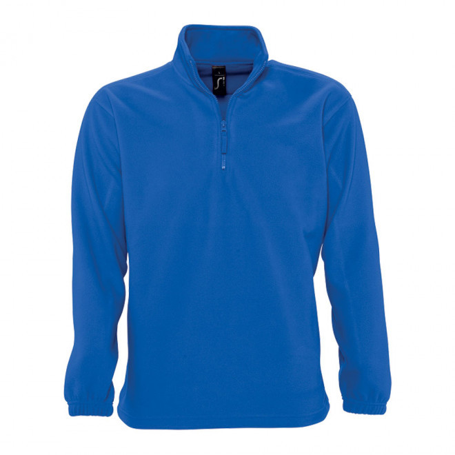 SWEAT-SHIRT PUBLICITAIRE MIXTE POLAIRE 'NESS' 300 GR/M² - bleu royal