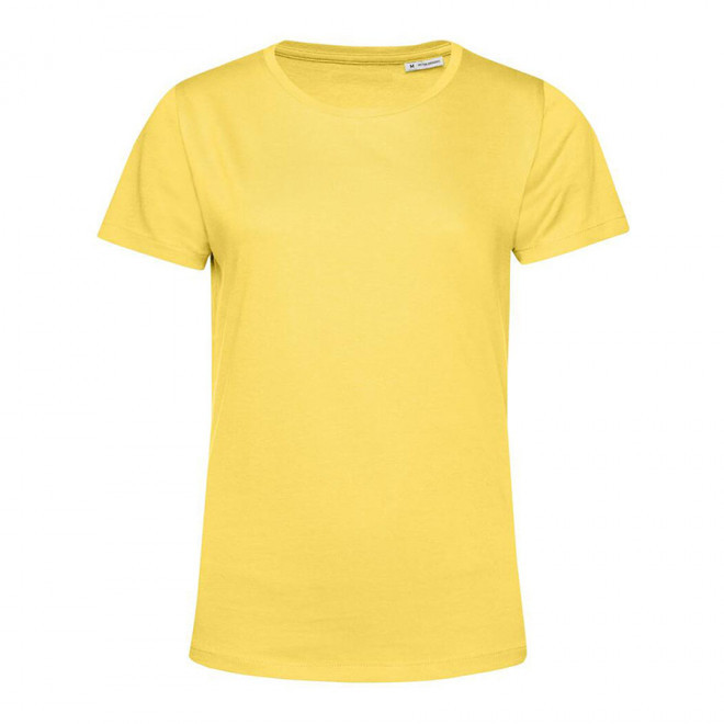 TEE-SHIRT FEMME B&C PERSONNALISABLE 'PALTO BIO 145G' - jaune
