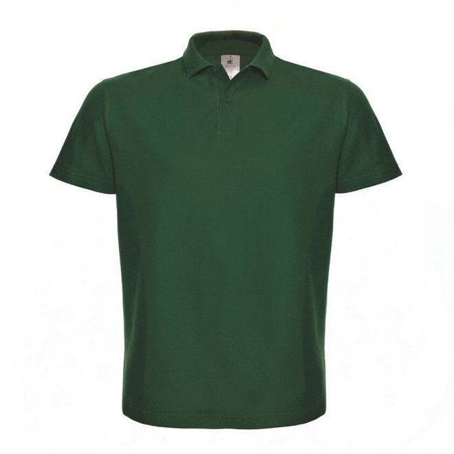POLO PERSONNALISABLE HOMME B&C 'ADIMO' - vert bouteille