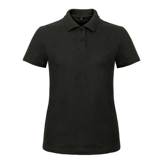POLO PERSONNALISABLE FEMME B&C 'ADIMO' - noir