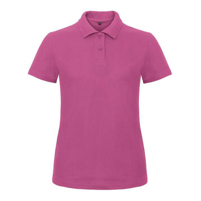 POLO PERSONNALISABLE FEMME B&C 'ADIMO' - fuchsia
