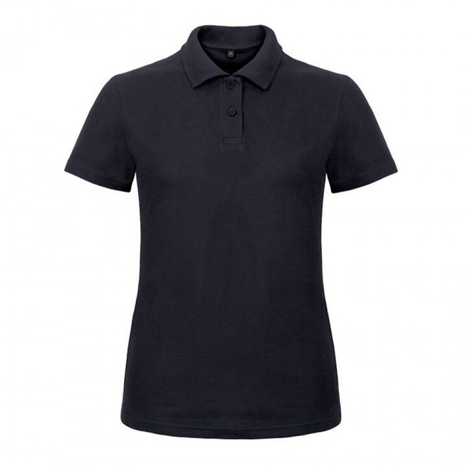 POLO PERSONNALISABLE FEMME B&C 'ADIMO' - bleu marine