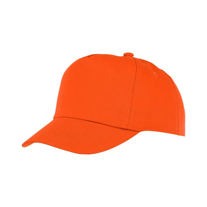 CASQUETTE ENFANT PERSONNALISABLE 'MACFLI'  - orange