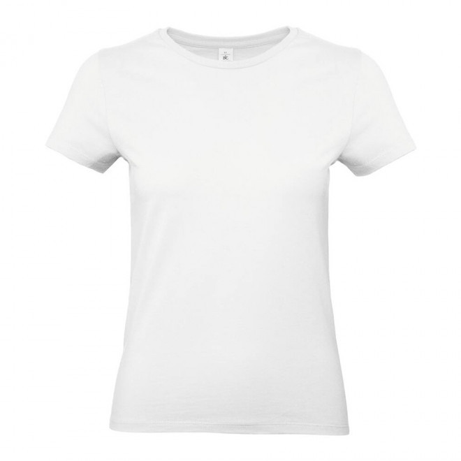 TEE-SHIRT FEMME PERSONNALISABLE B&C 'PALTO 185' - ash