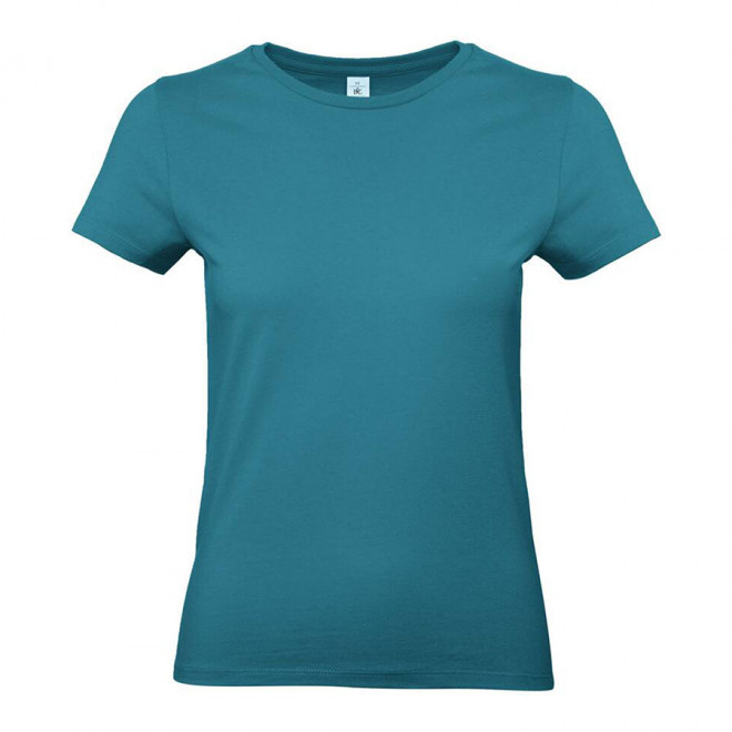 TEE-SHIRT FEMME PERSONNALISABLE B&C 'PALTO 185' - diva blue