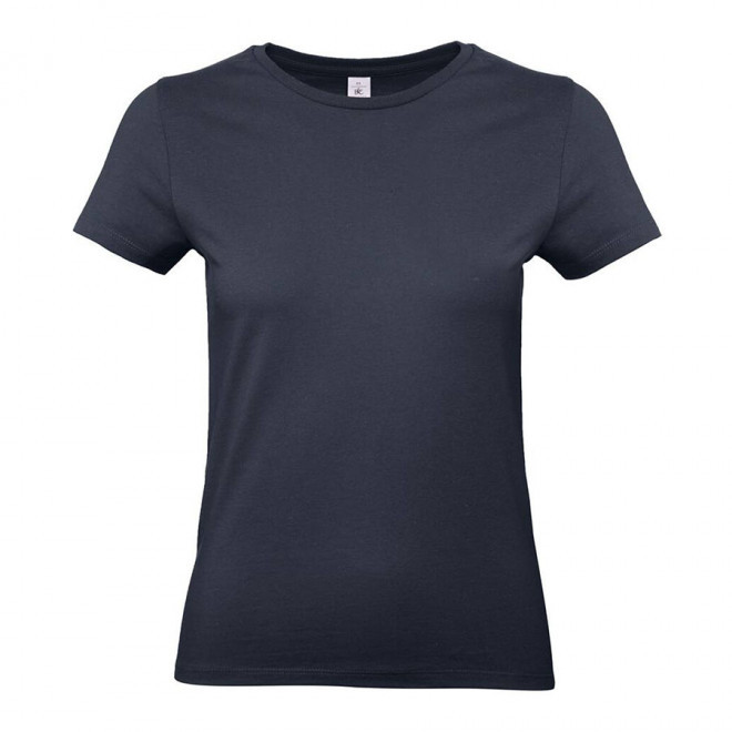 TEE-SHIRT FEMME PERSONNALISABLE B&C 'PALTO 185' - marine