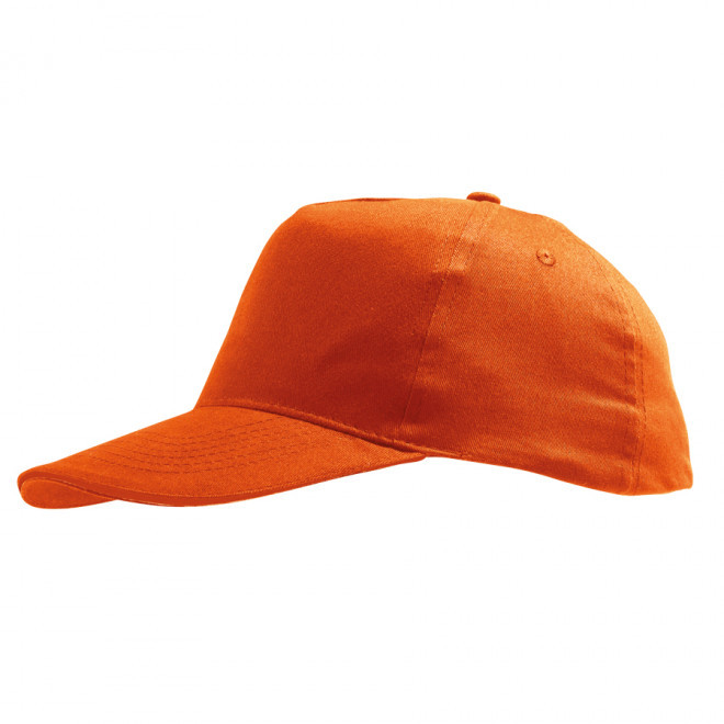 CASQUETTE PUBLICITAIRE ADULTE 'SUNNY' 180 GR/M² - orange