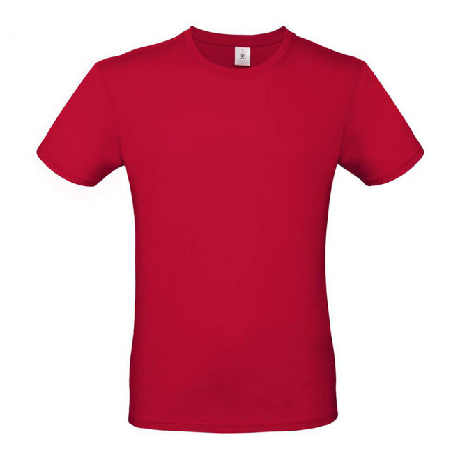 TEE-SHIRT HOMME B&C PERSONNALISABLE 'PALTO 145G' - rouge foncé