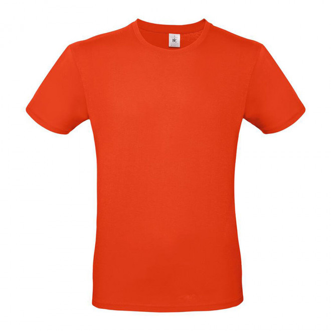 TEE-SHIRT HOMME B&C PERSONNALISABLE 'PALTO 145G' - fire red