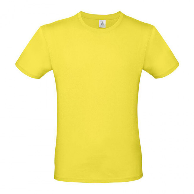 TEE-SHIRT HOMME B&C PERSONNALISABLE 'PALTO 145G' - jaune