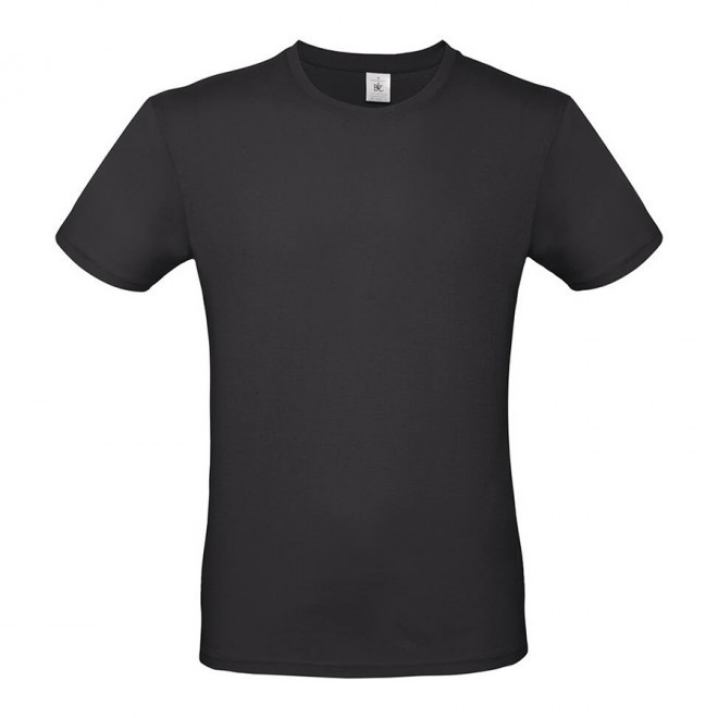 TEE-SHIRT HOMME B&C PERSONNALISABLE 'PALTO 145G' - urban black