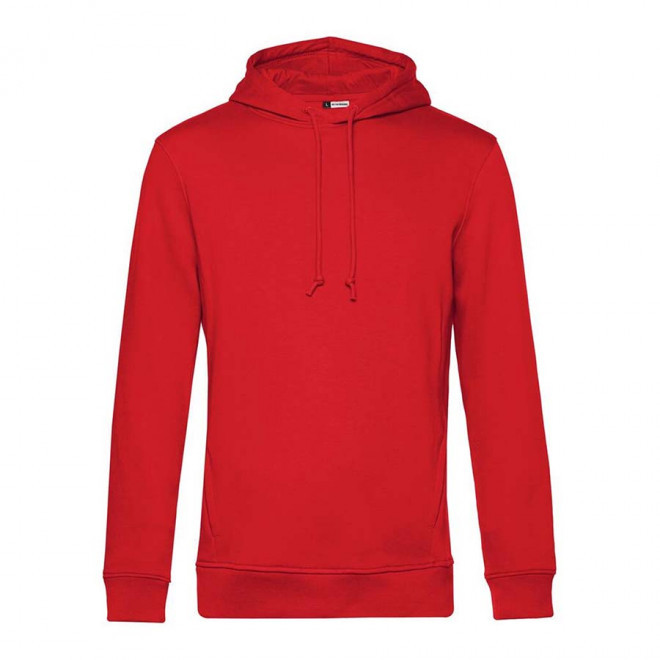 SWEAT-SHIRT PERSONNALISABLE CAPUCHE B&C® 'HODA' - rouge