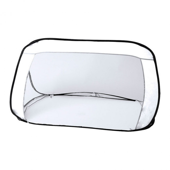 CAGE DE BUTS PLIABLE PERSONNALISABLE 'SHOOT' - blanc