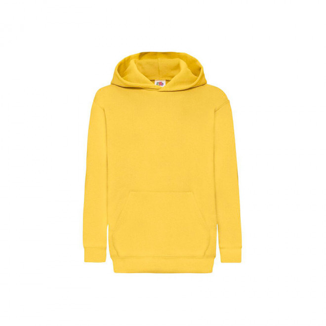 SWEAT-SHIRT PERSONNALISABLE ENFANT FTL® 'FOXFORD KIDS' - jaune