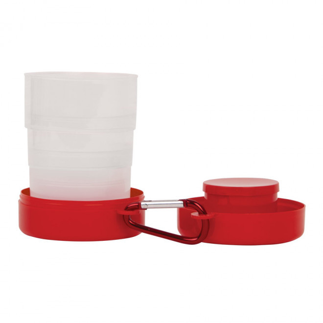 GOBELET PUBLICITAIRE PLIABLE 'PESSOA' - rouge