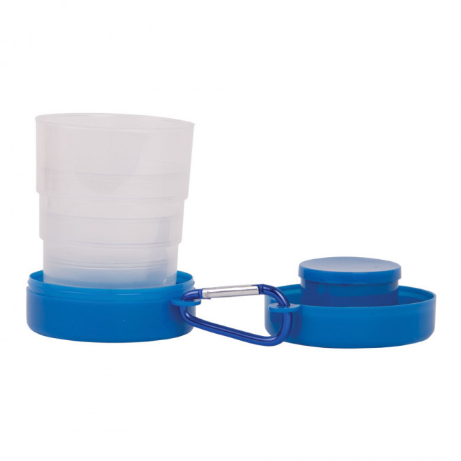 GOBELET PUBLICITAIRE PLIABLE 'PESSOA' - bleu