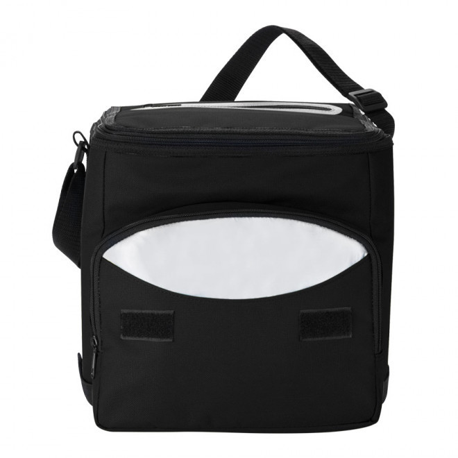 SAC PLIABLE ISOTHERME PUBLICITAIRE 'ISOLUNCH' - noir