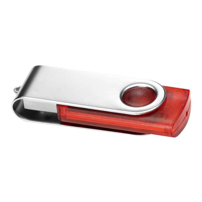 CLE USB PUBLICITAIRE 'TRANSTECH' 1 GO A 32 GO - rouge