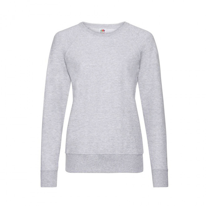 SWEAT PERSONNALISABLE FEMME 'CARLEM' - gris clair