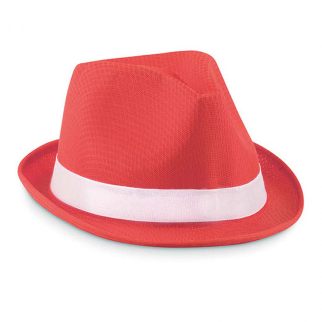 CHAPEAU PERSONNALISABLE 'COBOCHIC COLOR' - rouge