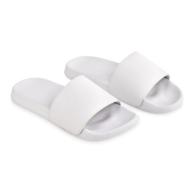 CLAQUETTES PERSONNALISABLES 'LAPERI' - blanc