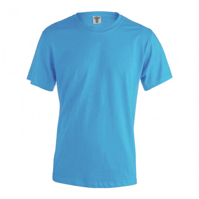 TEE-SHIRT MIXTE 180G PERSONNALISABLE 'NAYA' - bleu clair