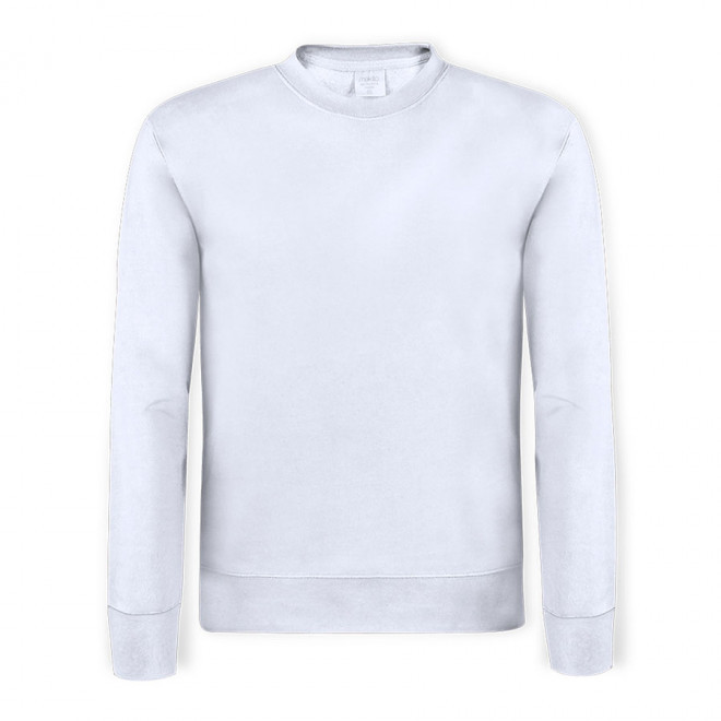 SWEAT PERSONNALISABLE COL ROND 'SANDO' - blanc