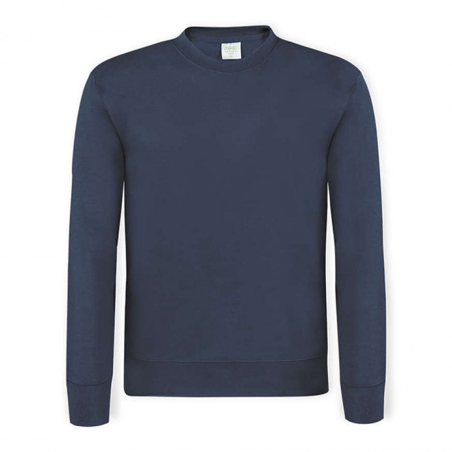 SWEAT PERSONNALISABLE COL ROND 'SANDO' - bleu marine