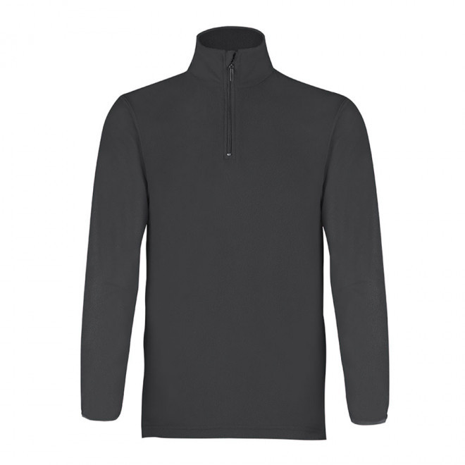 POLAIRE MIXTE 155G PERSONNALISABLE 'COLARI' - noir