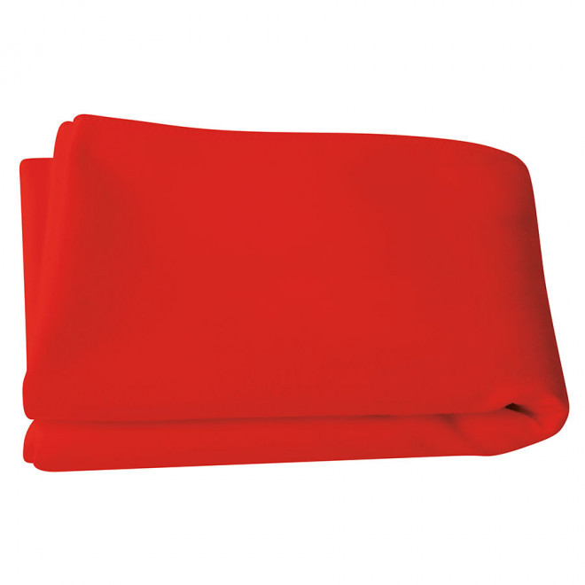 DRAP DE BAIN MICROFIBRE PERSONNALISABLE 100X150 CM 'POLLY'  - rouge