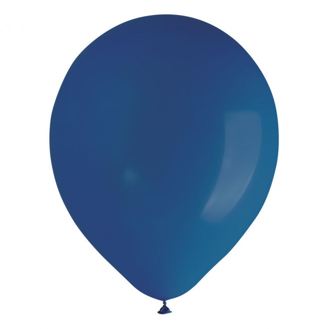 LOT 100 BALLONS DE BAUDRUCHE PUBLICITAIRES ø30 CM 'LUFT' - bleu foncé