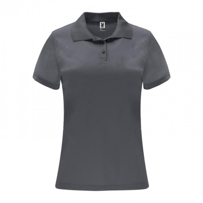 POLO PERSONNALISÉ FEMME 'MONZHA' - gris