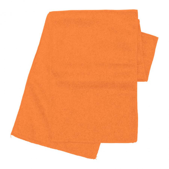 ECHARPE PERSONNALISABLE EN POLAIRE 'FEMINO' - orange