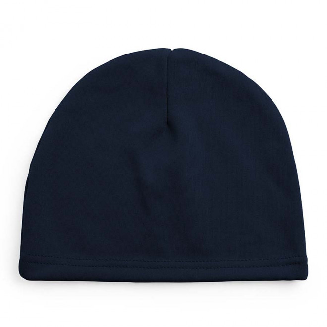 BONNET INTERIEUR POLAIRE PERSONNALISABLE 'FOLTEN' - bleu marine