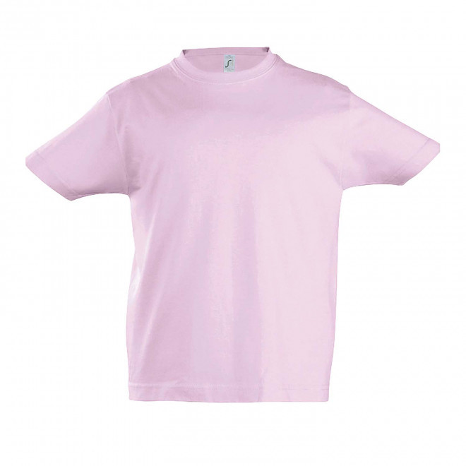 TEE-SHIRT PERSONNALISABLE ENFANT 'IMPERIAL KIDS' - rose