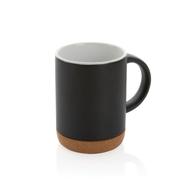 MUG PERSONNALISABLE CERAMIQUE LIEGE 280 ML 'NANOUK' - noir