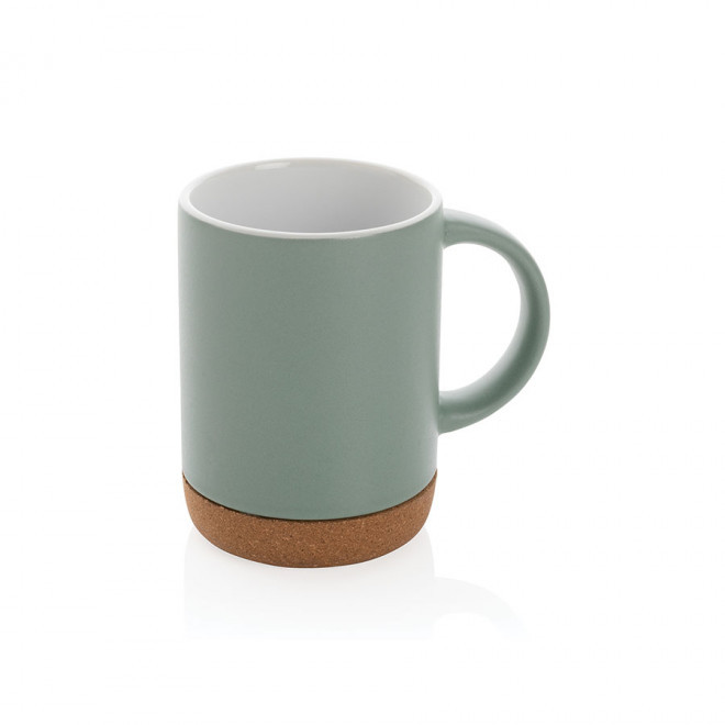 MUG PERSONNALISABLE CERAMIQUE LIEGE 280 ML 'NANOUK' - vert