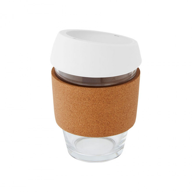 MUG LIEGE BORO 360 ML PERSONNALISABLE 'BIROUAN' RAPIDE 4J  - blanc