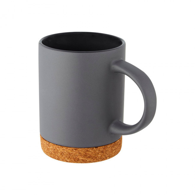 MUG PERSONNALISÉ CÉRAMIQUE BASE LIÈGE 'FINISHER' 4J - gris