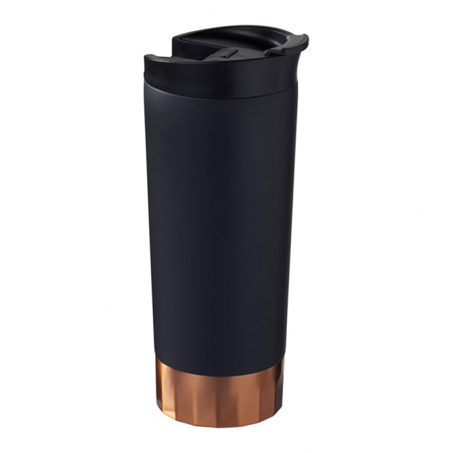 MUG ISO MAT 500 ML PERSONNALISABLE 'MITTOA' 4J - noir