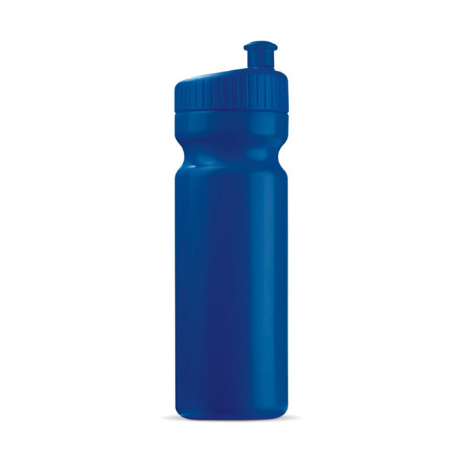 GOURDE OPAQUE PERSONNALISABLE 750ML 'TRAIL' 4J - bleu foncé