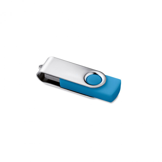 CLE USB PUBLICITAIRE 'TWISTER' 2GO A 32GO - bleu clair