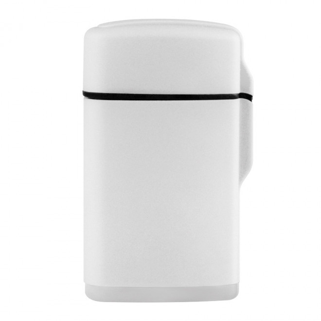 BRIQUET PUBLICITAIRE TEMPÊTE EN GOMME 'RUBBER' - blanc