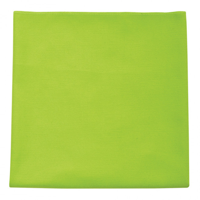 SERVIETTE MICROFIBRE PERSONNALISABLE 'MELIS 30x50' - vert pomme